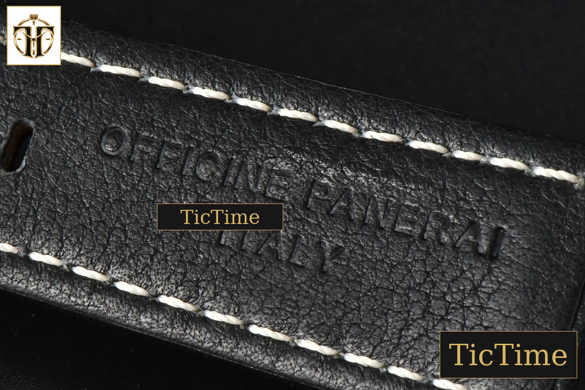 PAM634 44mm HWF Black Dial Black Leather Strap A6497 — foto 18