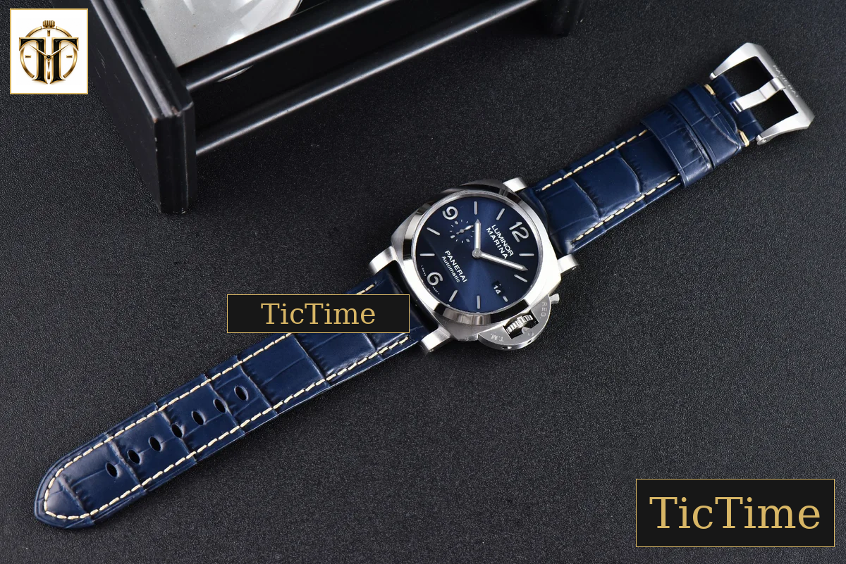 PAM1313 44mm VSF Blue Dial Blue Leather Strap P9010 — foto 27