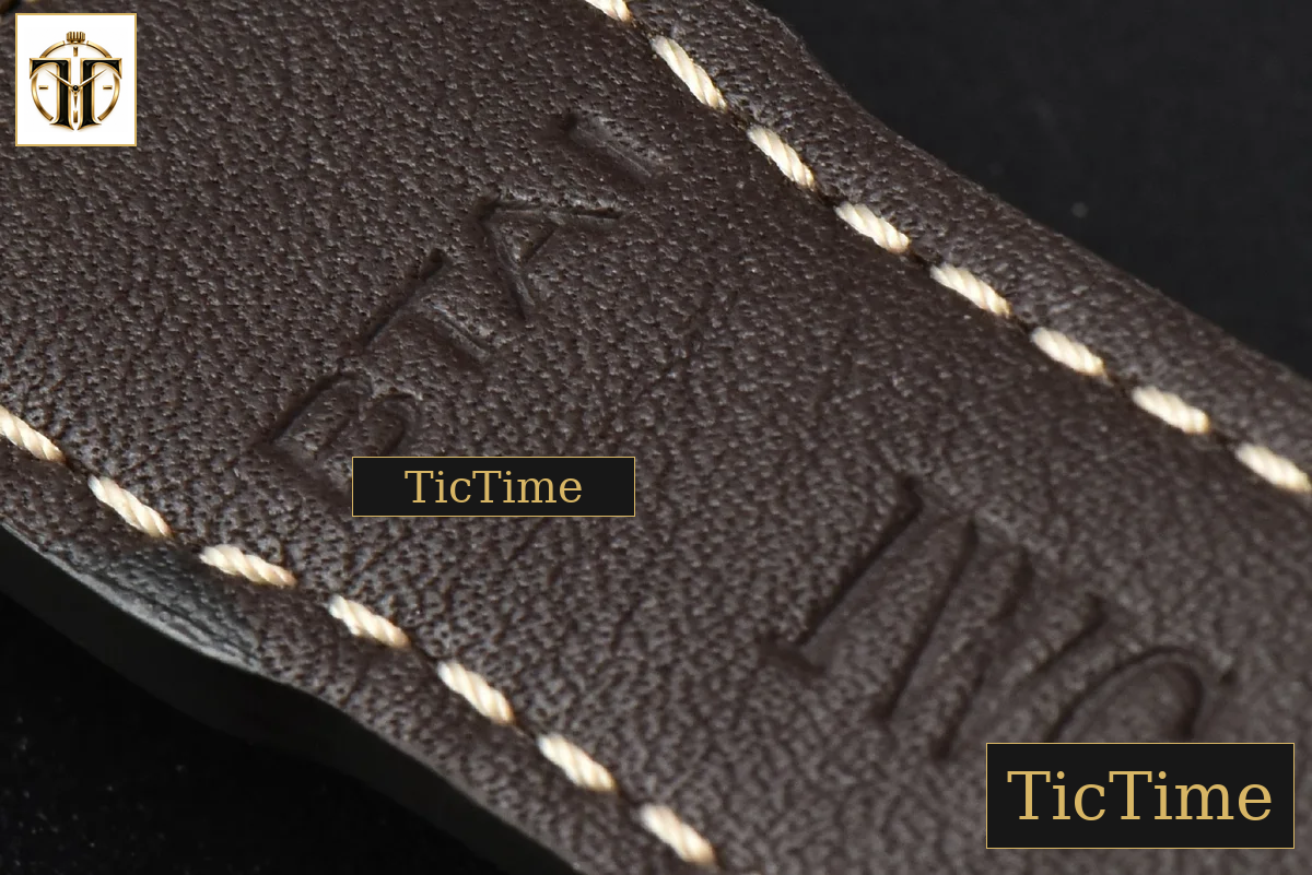Mark XVIII IW327006 40mm V7F Titanium Black Dial Brown Leather Strap A2892 — foto 17