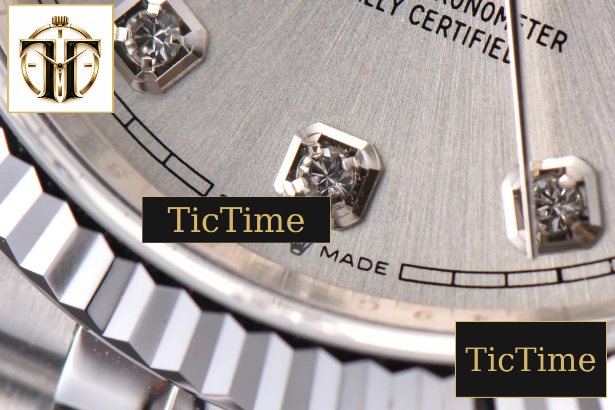 DateJust 36mm GMF SS Silver Dial Diamond Marker Jubilee Bracelet VR3235 — foto 9