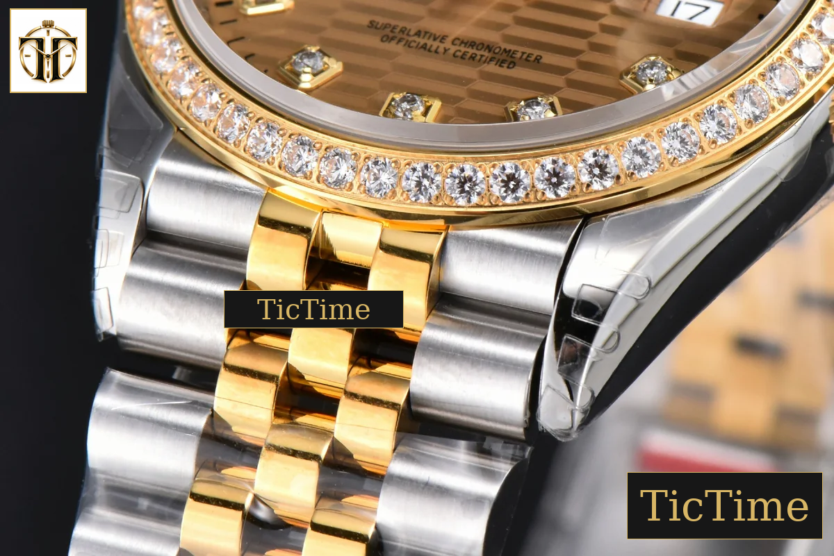 DateJust 126233 36mm VSF YG/SS Diamond YG Motif Dial Diamond Marker Jubilee Bracelet VS3235 — foto 11