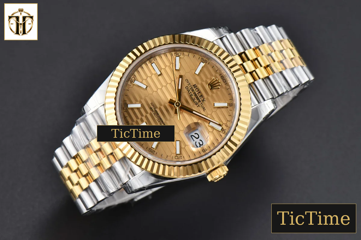 DateJust 126333 41mm VSF YG/SS YG Motif Dial Jubilee Bracelet VS3235 — foto 3