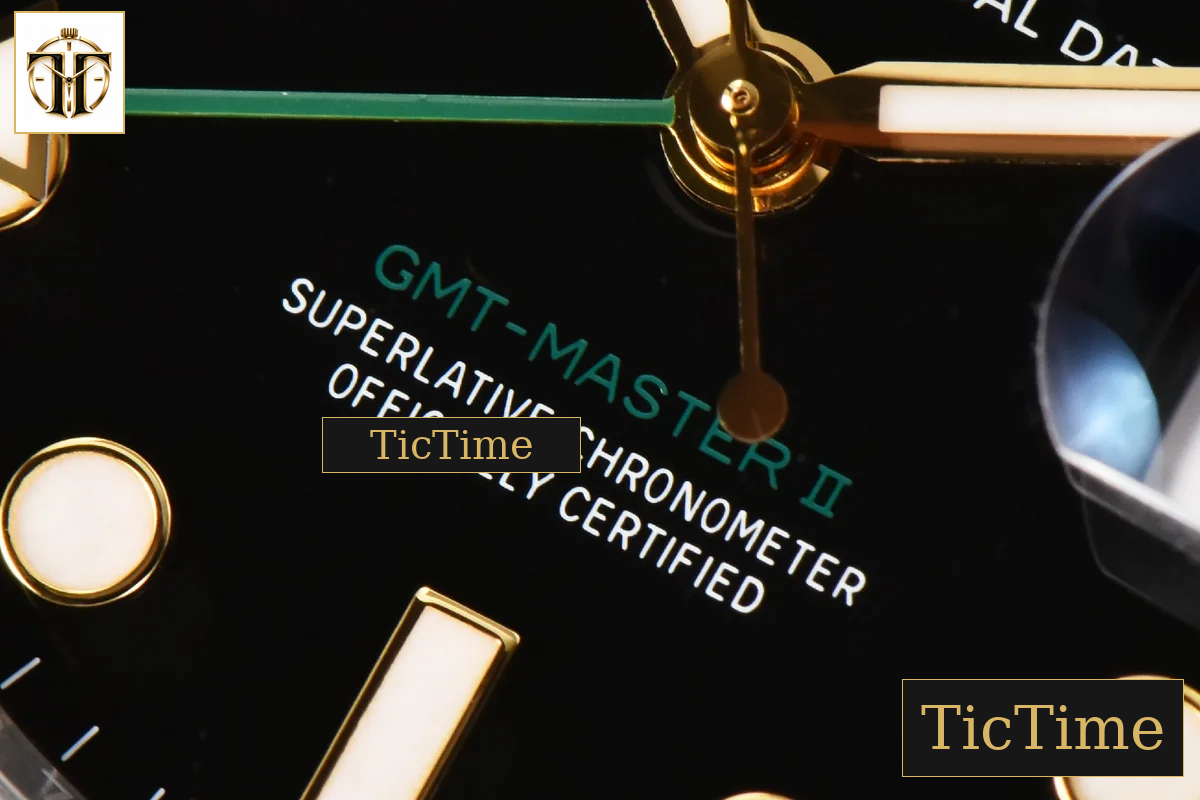 GMT Master II 116713 40mm Clean Factory YG/SS 904L Black Dial Oyster Bracelet VR3186 — foto 7