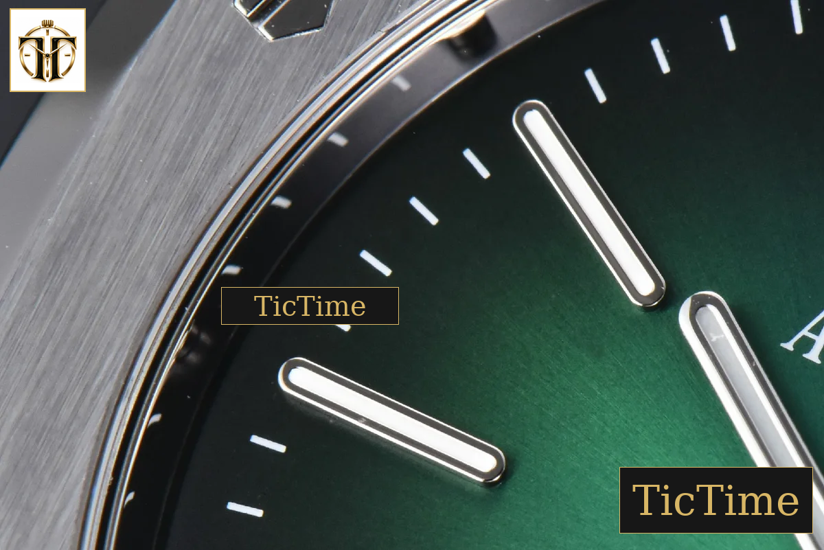Royal Oak “50th Anniversary” 16202 39mm ZF Green Gradient Dial SS Bracelet A7121 — foto 7