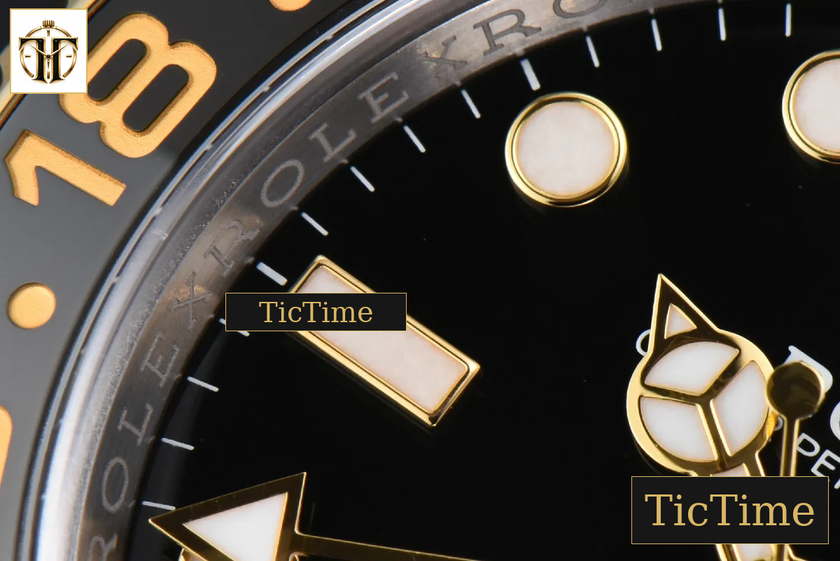 GMT Master II 126713 40mm Clean Factory YG/SS Black/Gray Bezel Black Dial Jubilee Bracelet DD3285 — foto 7
