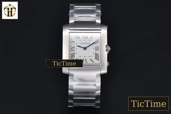 Foto frontal — Tank Francaise Medium 32mmx 27mm 8848F SS Bracelet Quartz