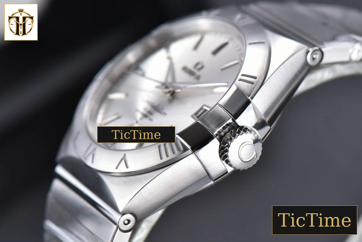 Constellation 38mm VSF SS Silver Dial Stick Markers SS Bracelet A8500 — foto 11