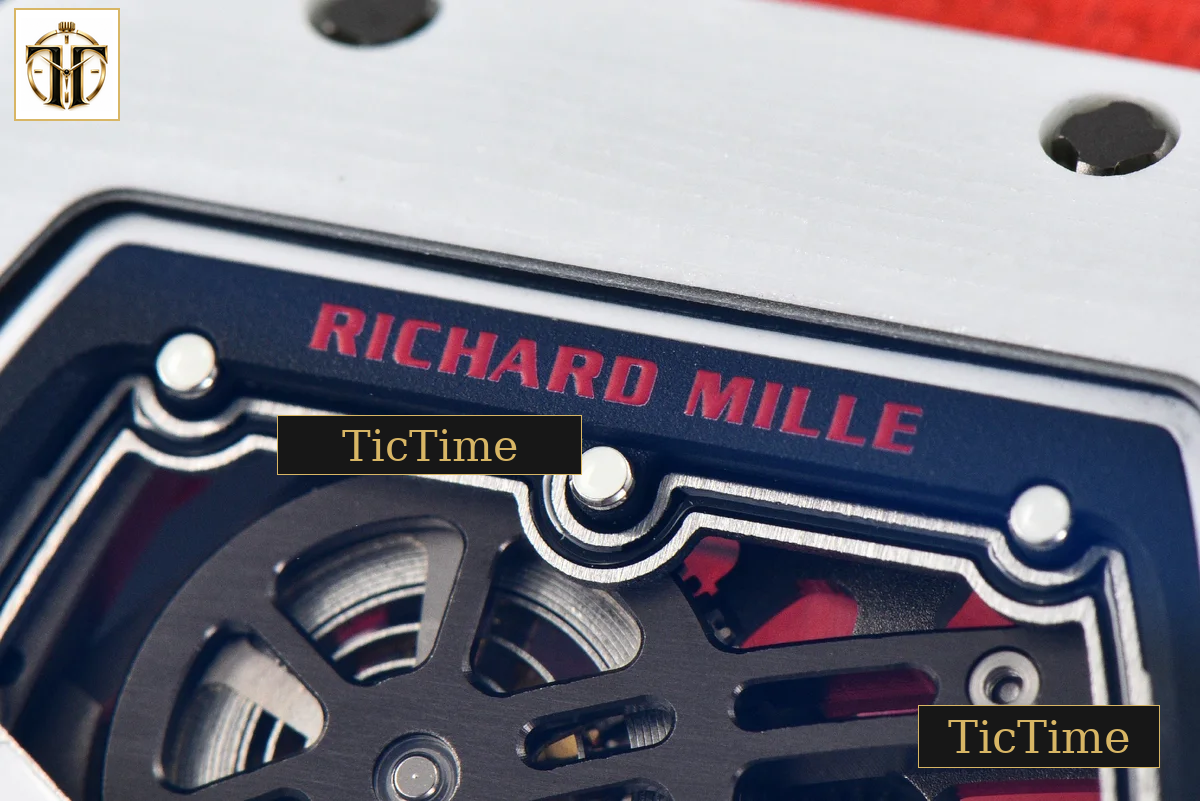 RM67-02 ZF White TPT Charles Leclerc Dial Red Nylon strap CRMA7 — foto 6