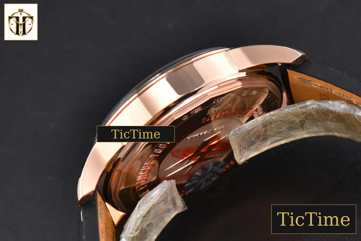 Transocean Day & Date 43mm V7F RG Black Dial Black Leather Strap CA145 — foto 11