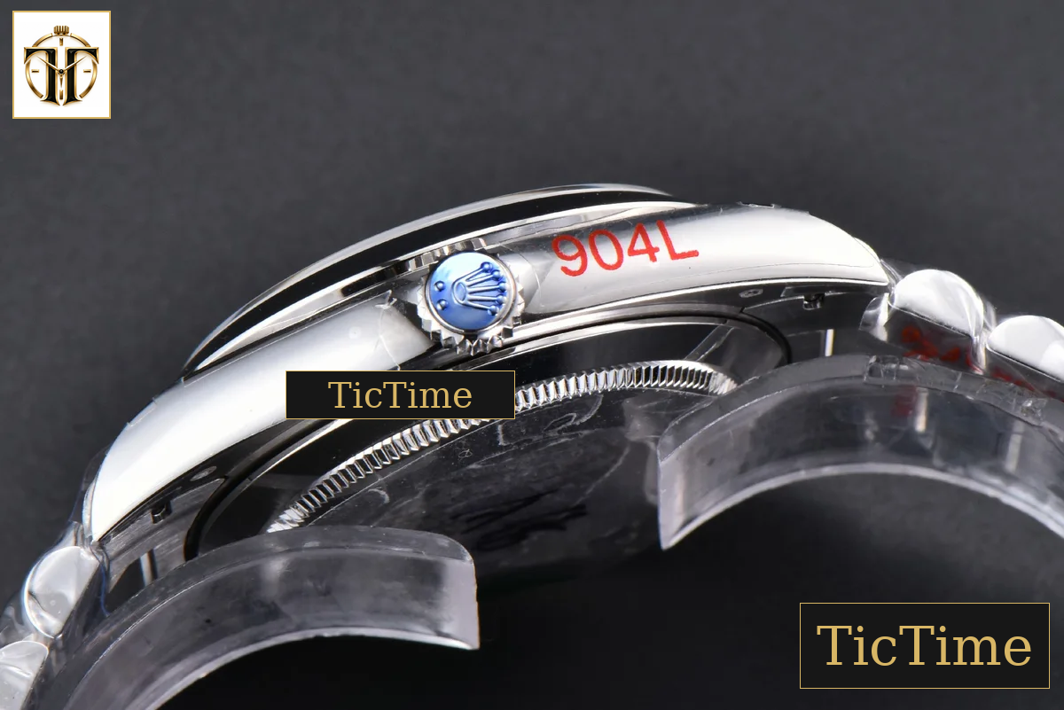 DayDate 904L Oliva 40mm GMF Green Arabic Dial President Bracelet A2836 — foto 12