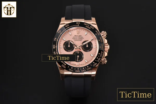 Foto frontal — Daytona 116515 BTF RG Ceramic RG Dial Black Subdial Oysterflex Strap SA4130