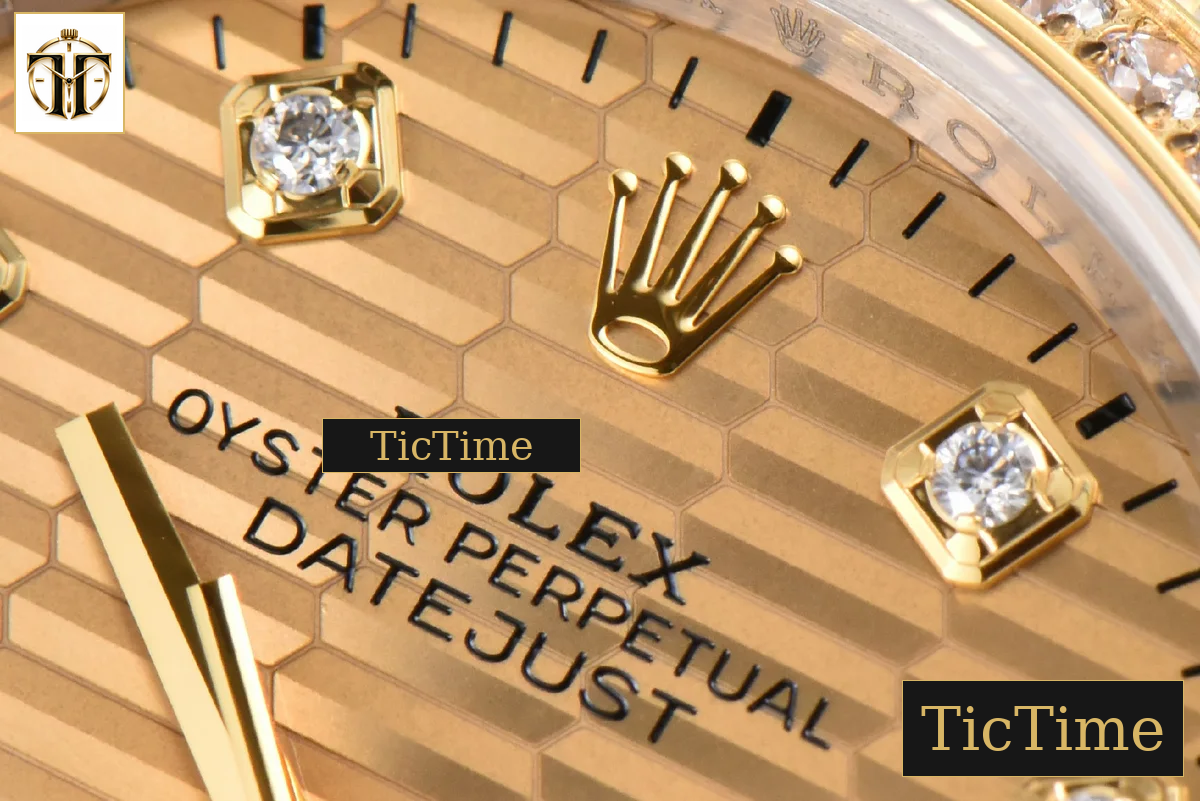 DateJust 126233 36mm VSF YG/SS Diamond YG Motif Dial Diamond Marker Jubilee Bracelet VS3235 — foto 6
