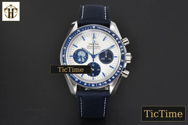Foto frontal — Speedmaster Professional ‘Snoopy’ 50th Anniversary Nylon Strap 42mm OSF A3861