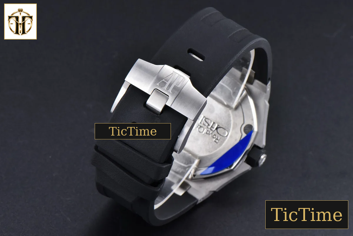 Royal Oak Offshore Diver 15703 42mm ZF Black Dial Black Rubber Strap SA3120 — foto 18