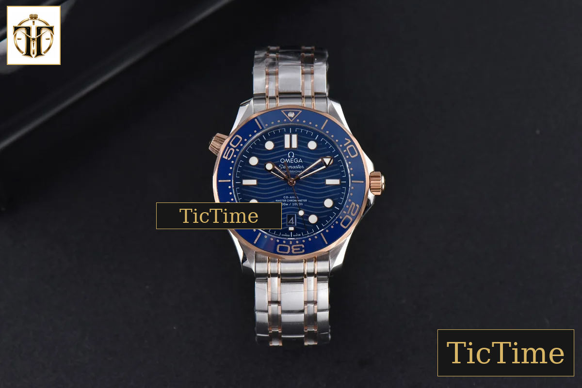 Seamaster Diver 42mm VSF RG/SS 300M Blue Dial RG/SS Bracelet A8800 — foto 3