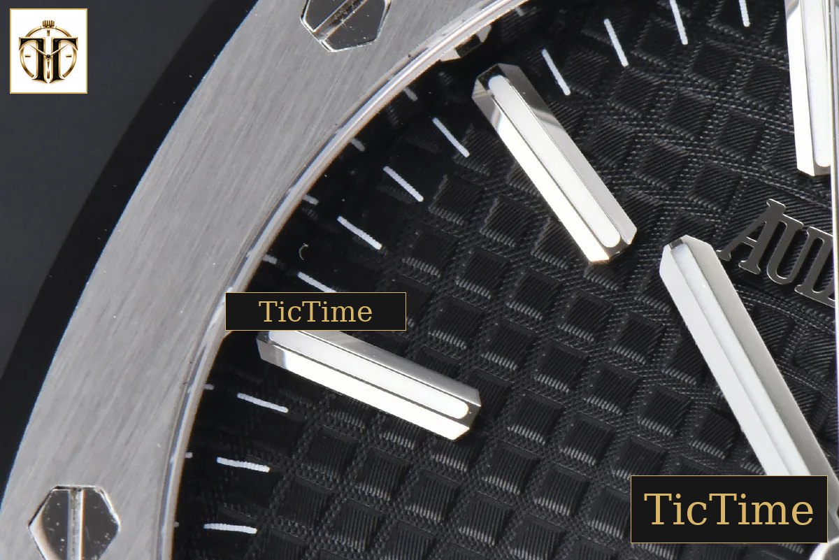 Royal Oak ’50th Anniversary’ 15510 41mm ZF Black Dial SS Bracelet SA4302 — foto 6