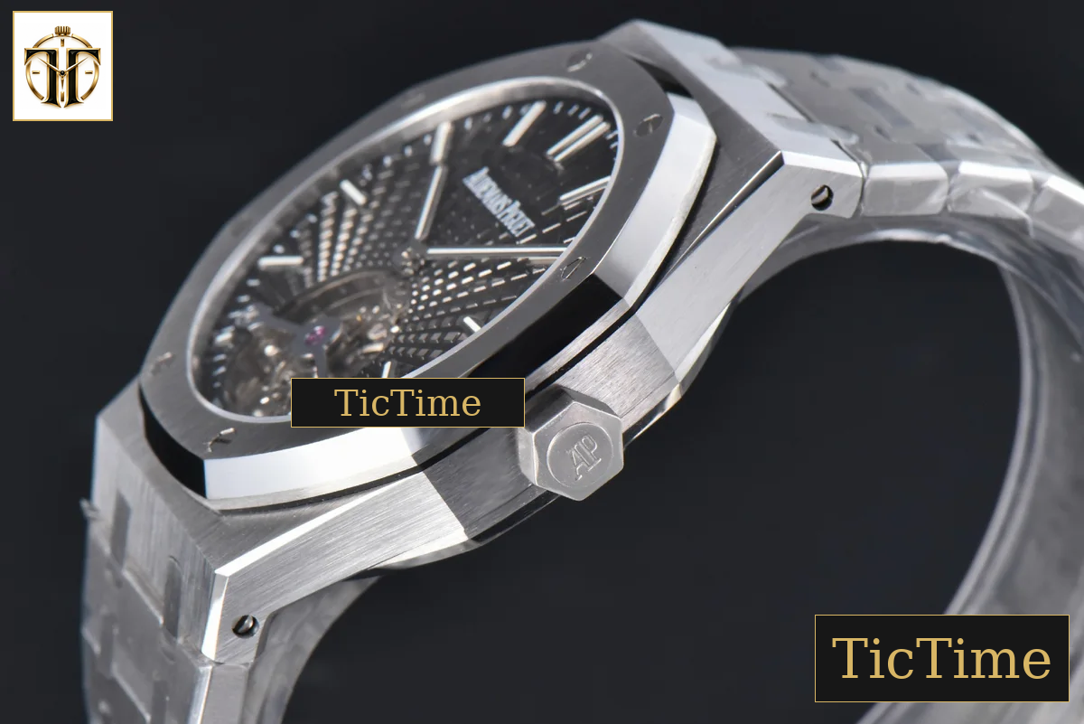 Royal Oak Tourbillon 41mm R8F SS Gray Dial SS Bracelet Flying Tourb V2 — foto 10