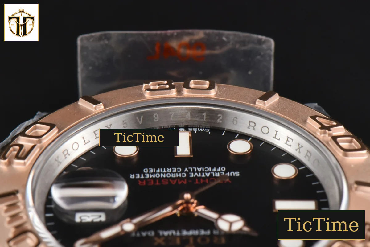 Yacht-Master 126621 40mm CSF RG/SS 904L Black Dial RG/SS Bracelet VR3235 — foto 14
