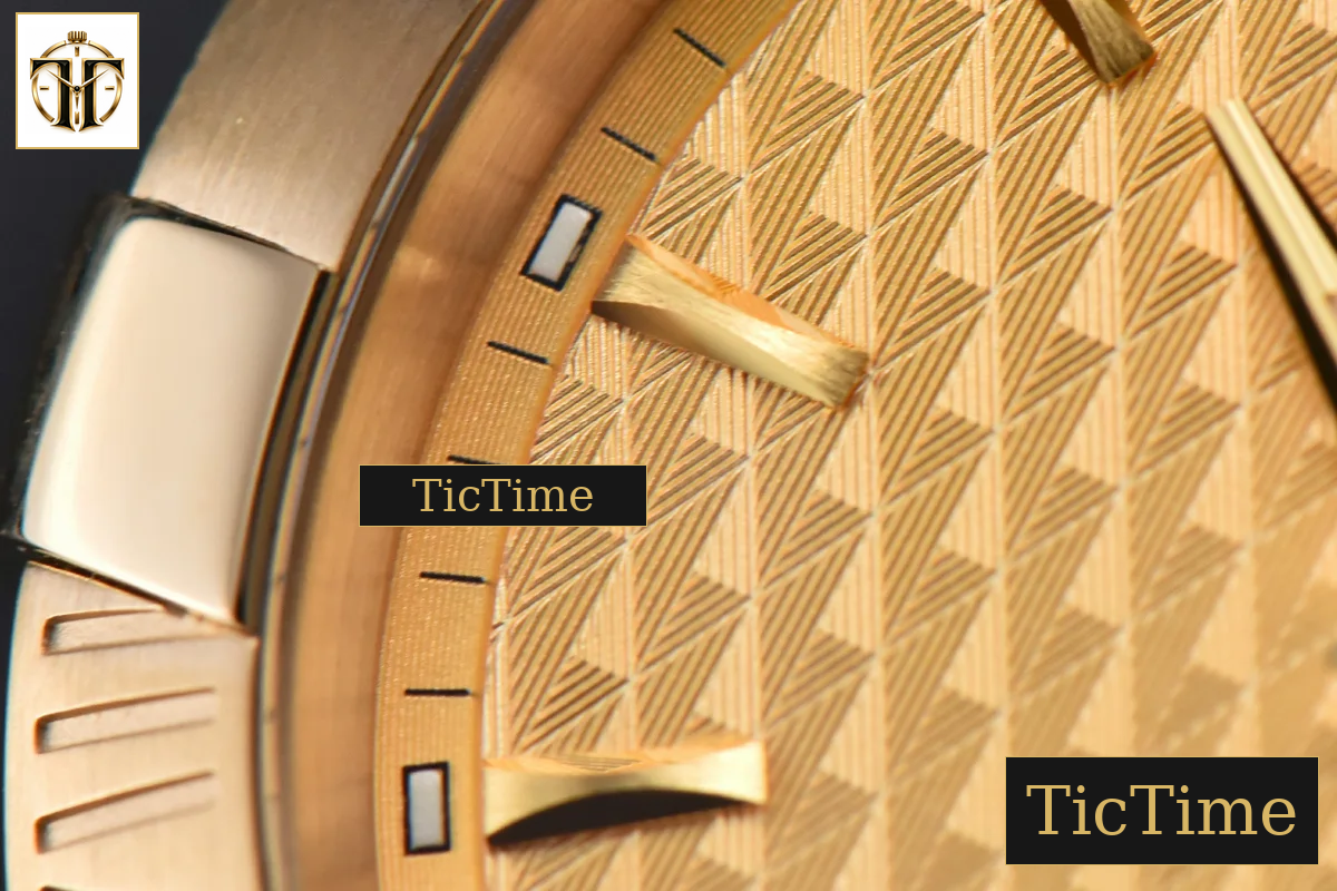 Constellation 38mm VSF YG/SS Gold Textured Dial YG/SS Bracelet A8500 — foto 8