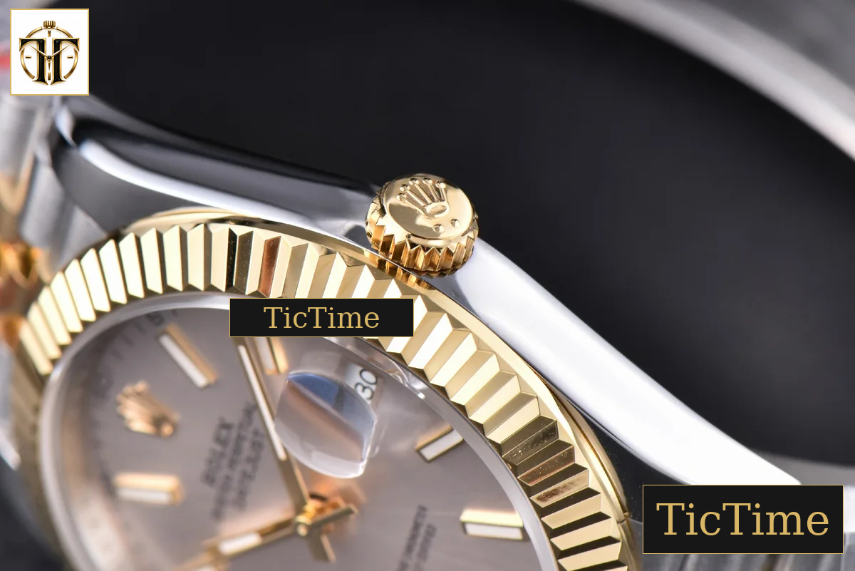 Datejust 41mm GMF YG/SS Silver Dial Stick Marker Fluted Bezel Jubille Bracelet VR3235 — foto 15