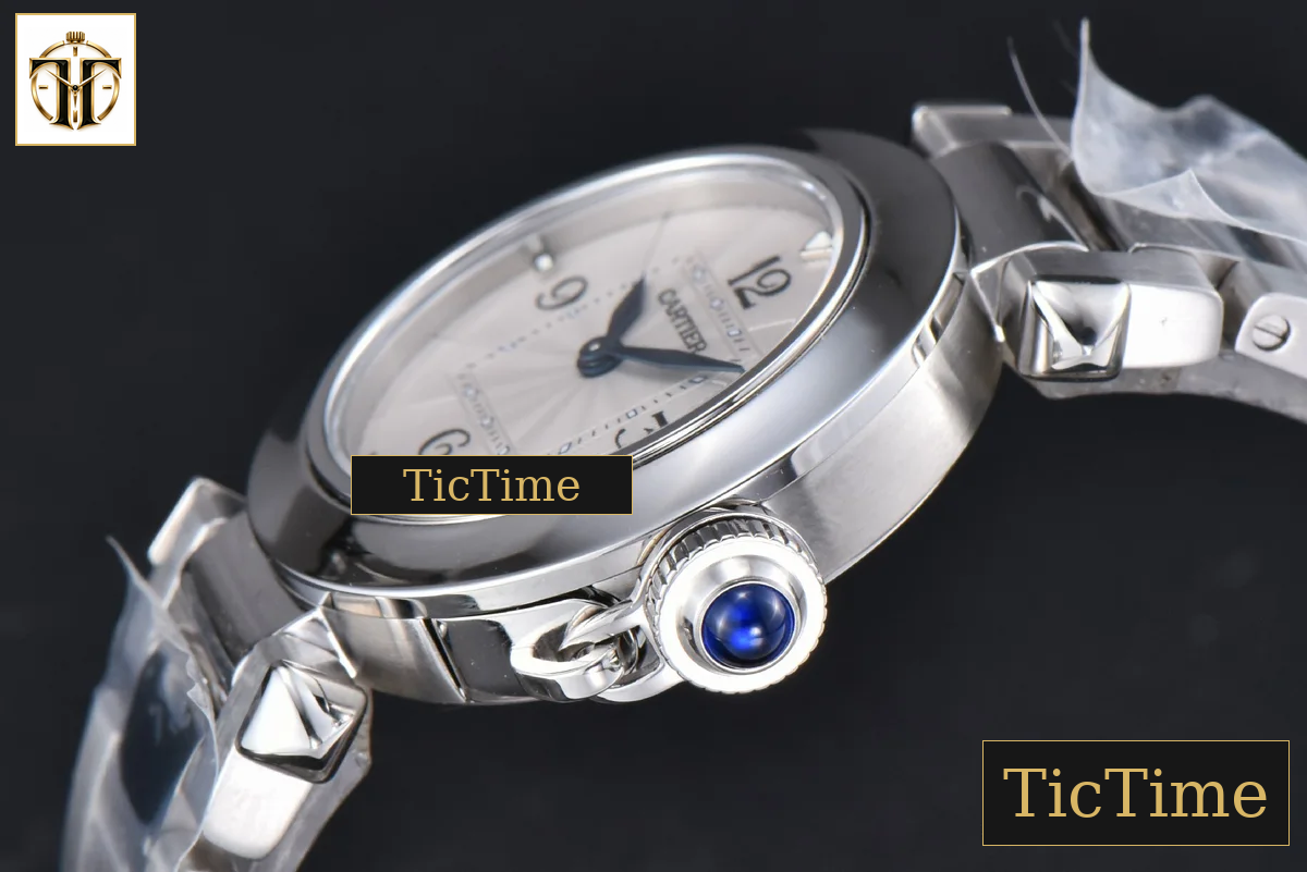 Pasha Ladies 30mm AF White Dial SS Bracelet Jap Quartz — foto 10