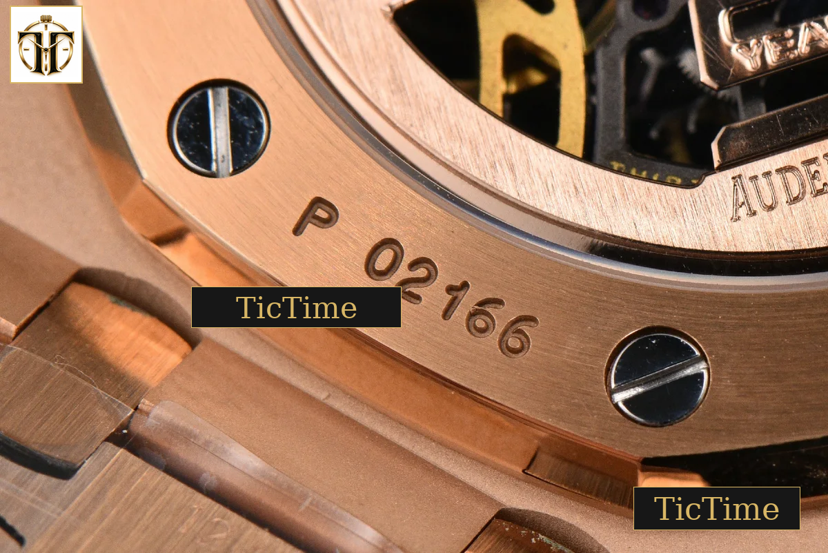 Royal Oak 16204 39mm ZF RG Skeleton Dial RG Bracelet A7124 — foto 24