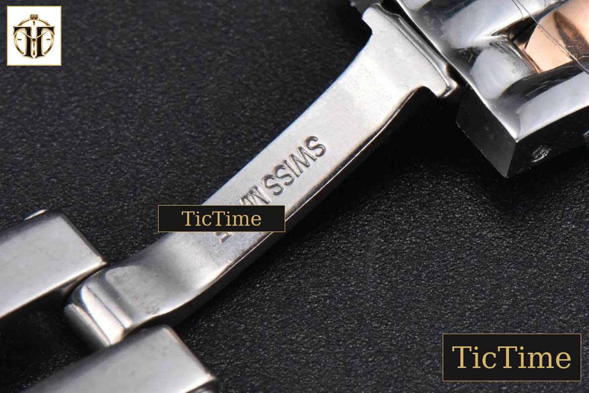 Panthère Secrete Ladies 22mm BVF SS/RG White Dial Diamond Bezel SS/RG Bracelet Ronda Quartz — foto 23