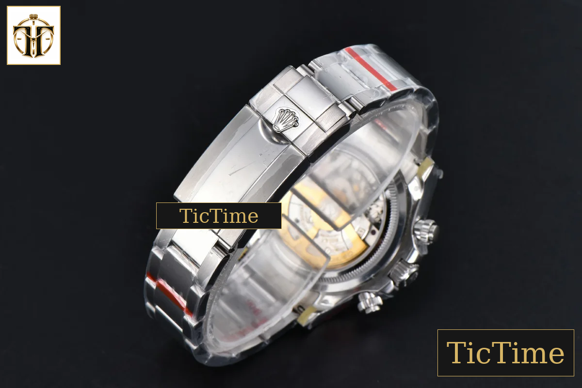 Daytona 904L 126506 40mm BPF SS Black Bezel Ice Blue Dial Diamond Marker SS Bracelet SH4131 — foto 43