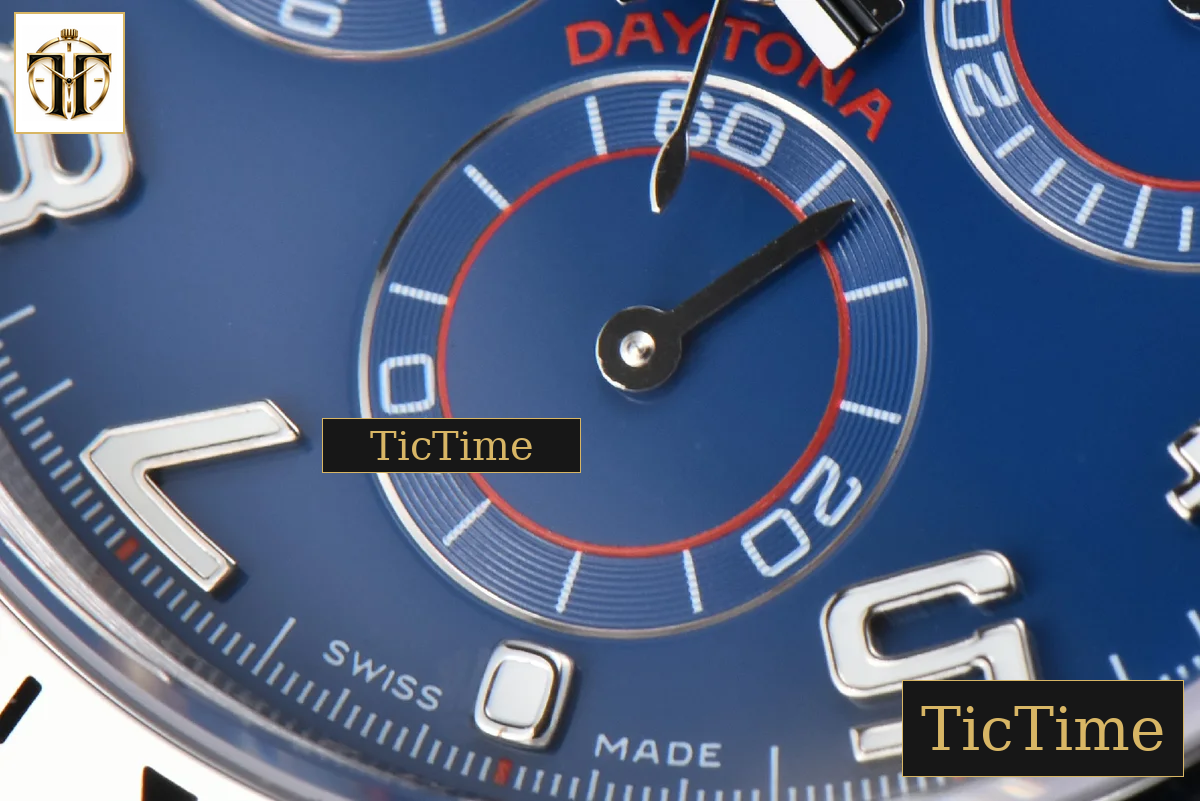 Daytona 116509 APSF SS Blue Dial Digital Marker SS Bracelet SH4130 — foto 9