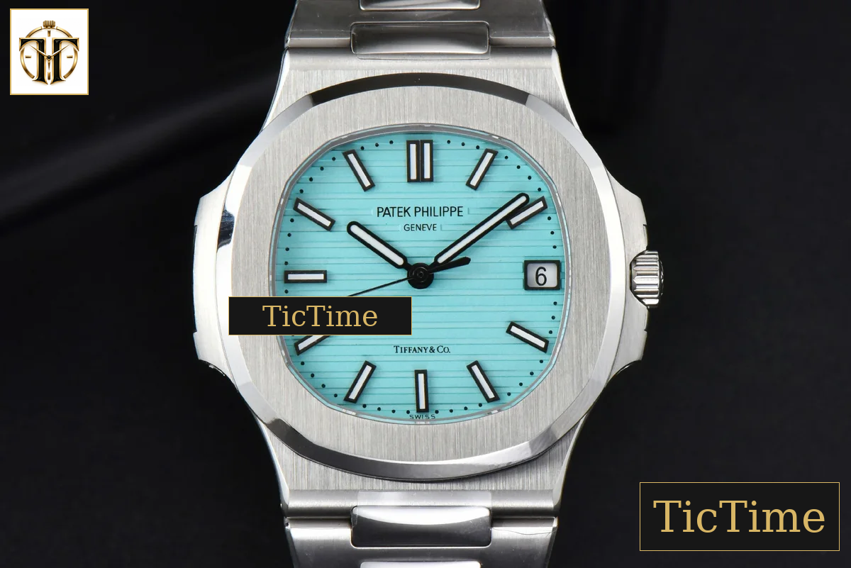 Nautilus 5711 40mm 3KF Tiffany Blue Dial SS Bracelet V3 A324CS — foto 2