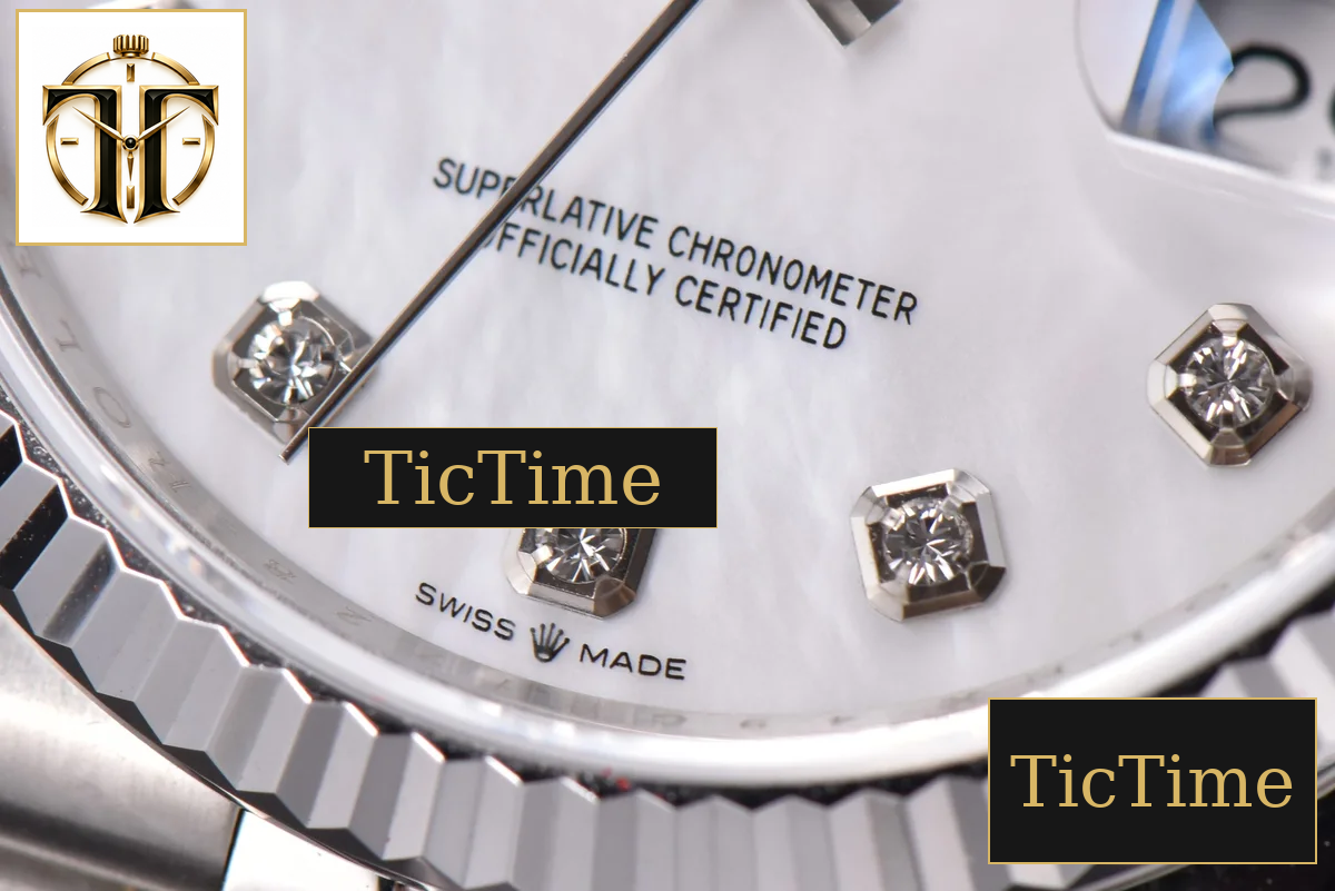 DateJust 36mm GMF SS MOP Dial Diamond Marker Jubilee Bracelet VR3235 — foto 8