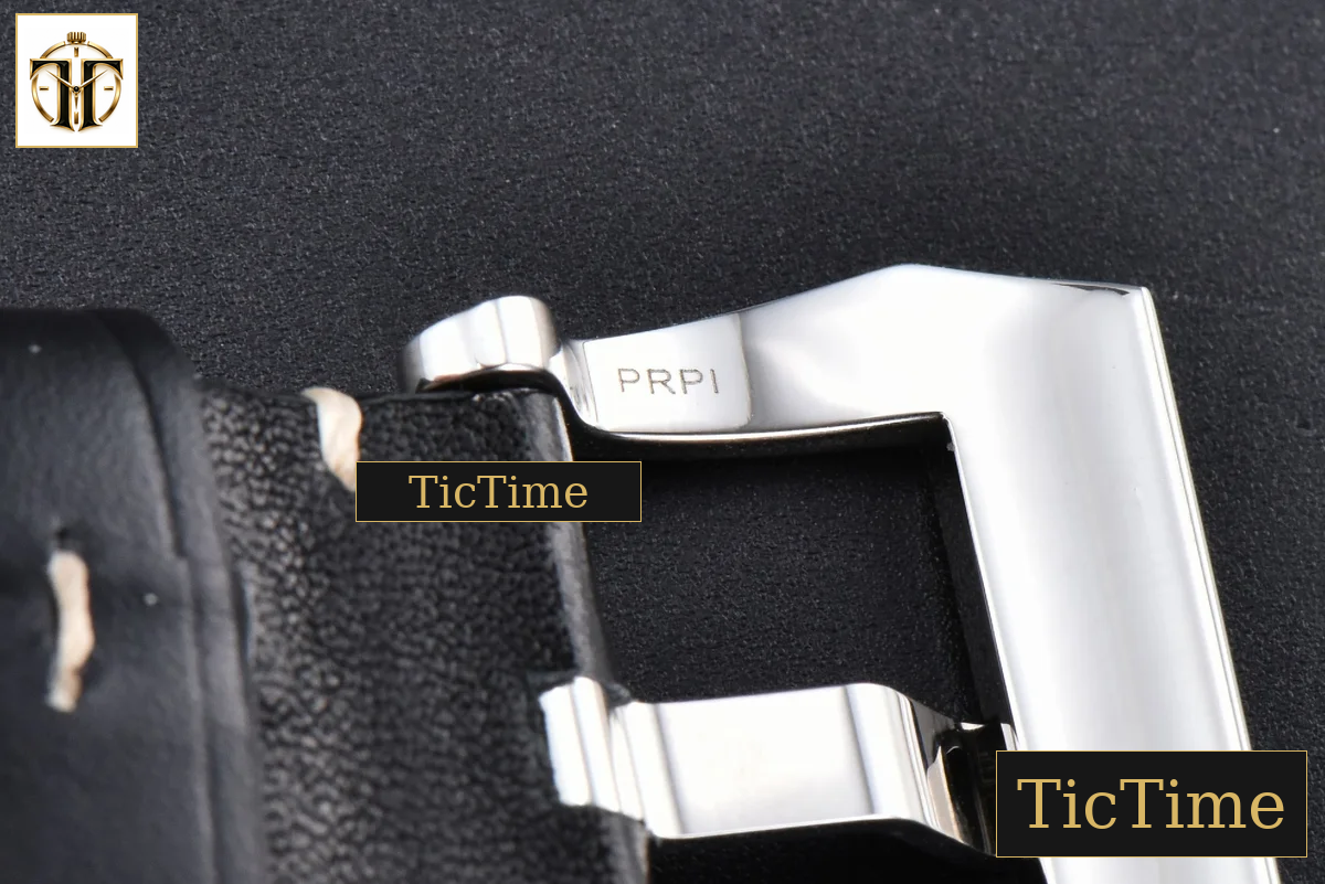 PAM910 44mm TTF Black Dial Black Leather Strap P9010 — foto 31