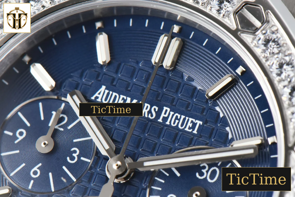 Offshore Ladies 26231ST 37mm RXWF Diamond Blue Dial Blue Subdial Blue Rubber Strap Quartz — foto 5