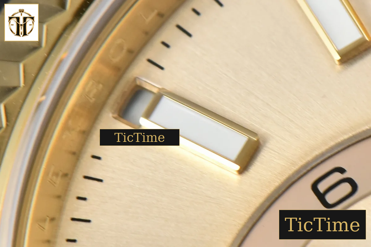 Sky-Dweller 336238 42mm ZF YG Case Gold Dial Rubber Oysterflex Strap (Tungsten) — foto 6