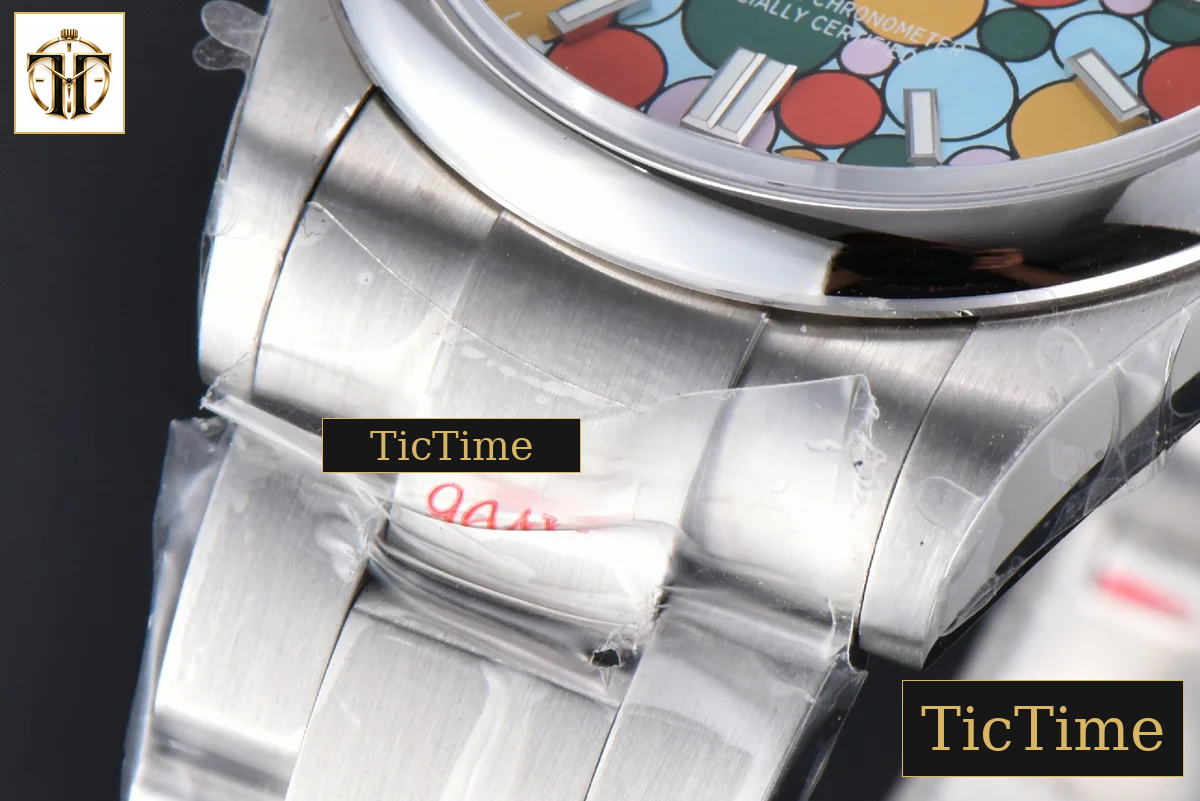 Oyster Perpetual 904L Smooth Bezel 126300 41mm GMF Tiffany Blue Ballon Dial SS Bracelet VR3230 — foto 10