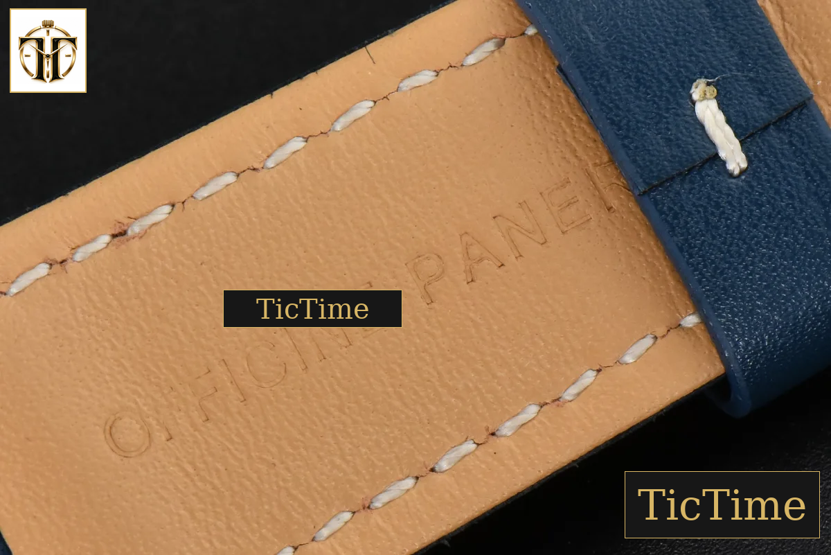 PAM1085 44mm HWF Blue Dial Blue Leather Strap A6497 — foto 17
