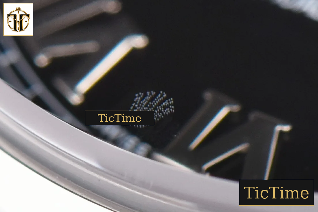 DateJust 36mm GMF SS Smooth Bezel Black Dial Roma Marker Oyster Bracelet VR3235 — foto 14