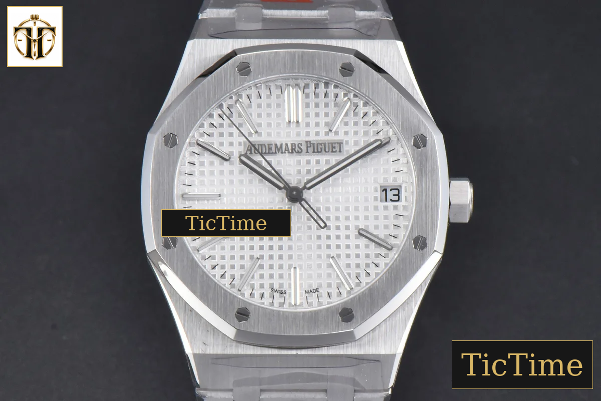 Royal Oak “50th Anniversary” 15510 41mm ORF SS White Dial SS Bracelet SA4302 — foto 2