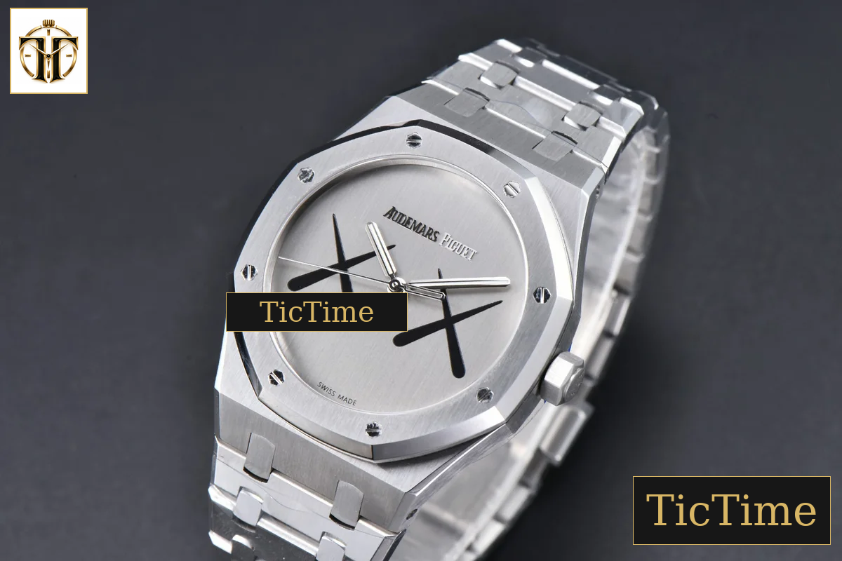 Royal Oak XX KAWS 15500 41mm APSF White Dial SS Bracelet A4302 — foto 4