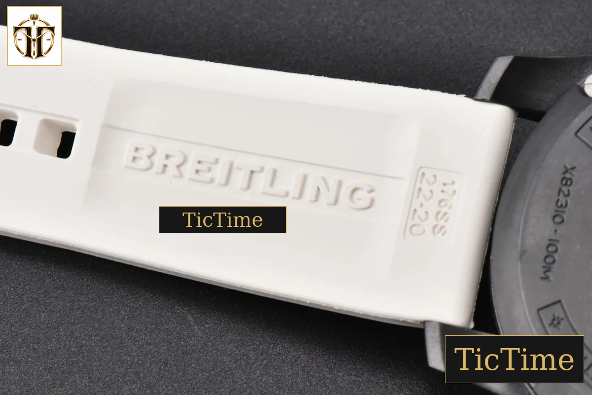 Endurance Pro 44mm OF White Chronometer Dial White Rubber Strap Swiss Quartz — foto 22