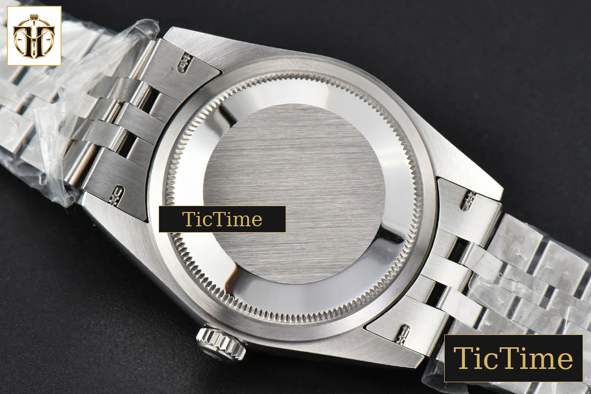 DateJust Smooth Bezel 36mm BPF Blue Motif Dial Jubilee Bracelet A2824 — foto 19