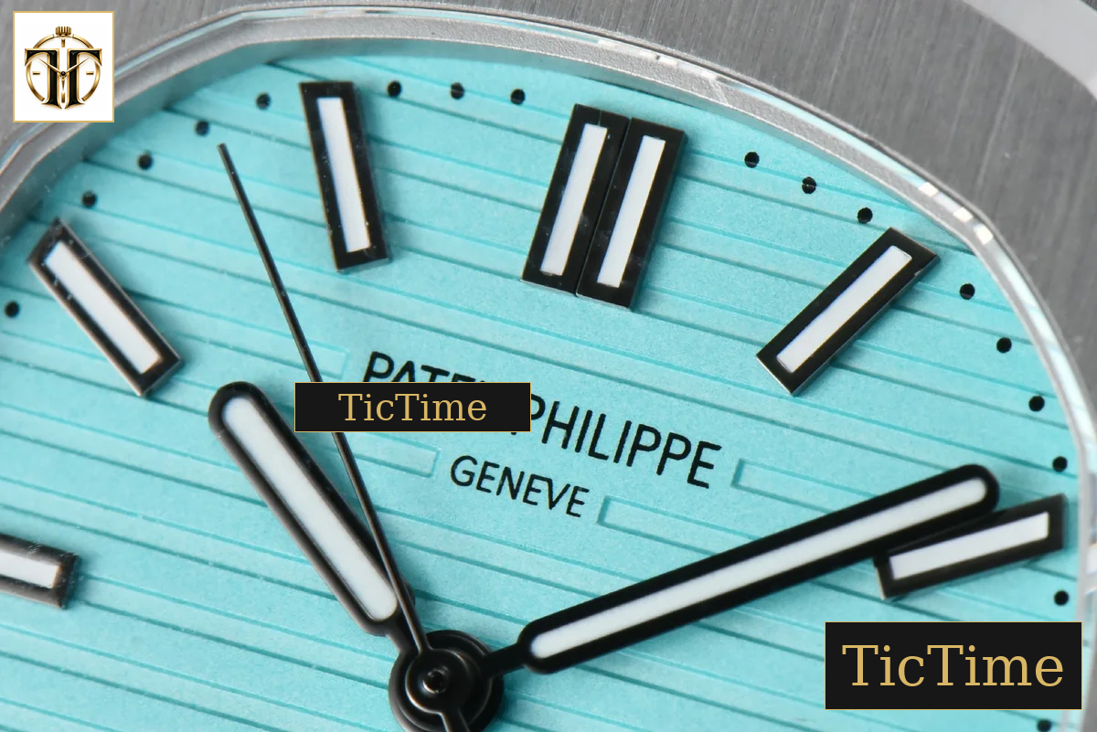 Nautilus 5711 40mm 3KF Tiffany Blue Dial SS Bracelet V3 A324CS — foto 5