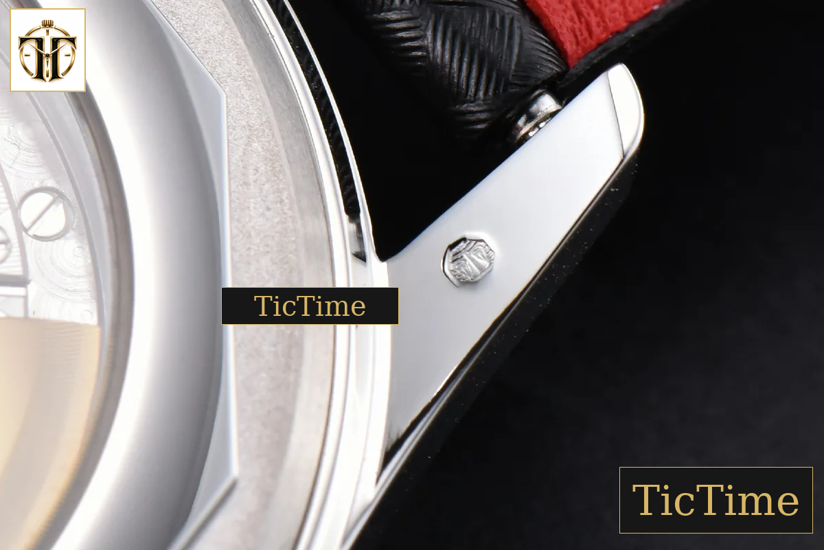 Calatrava 6007G 40mm ZF Black Dial Red Hand Nylon Strap 9015 — foto 17