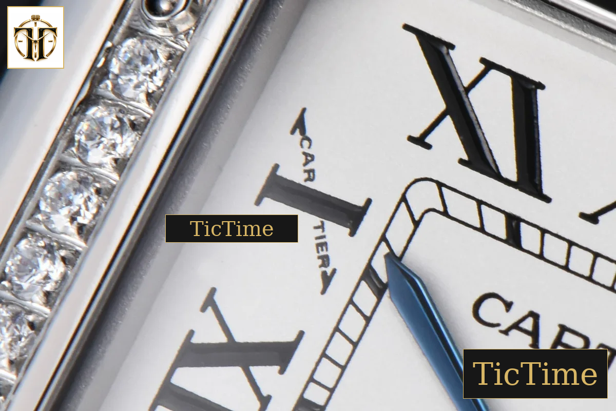 Panthère Secrete Ladies 27mm BVF SS Diamond Bezel White Dial SS Bracelet Ronda Quartz — foto 7