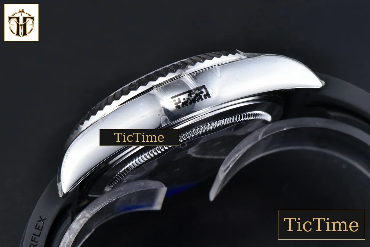 Sky-Dweller 336239 42mm ZF SS Black Dial Rubber Oysterflex Strap (Tungsten) — foto 17