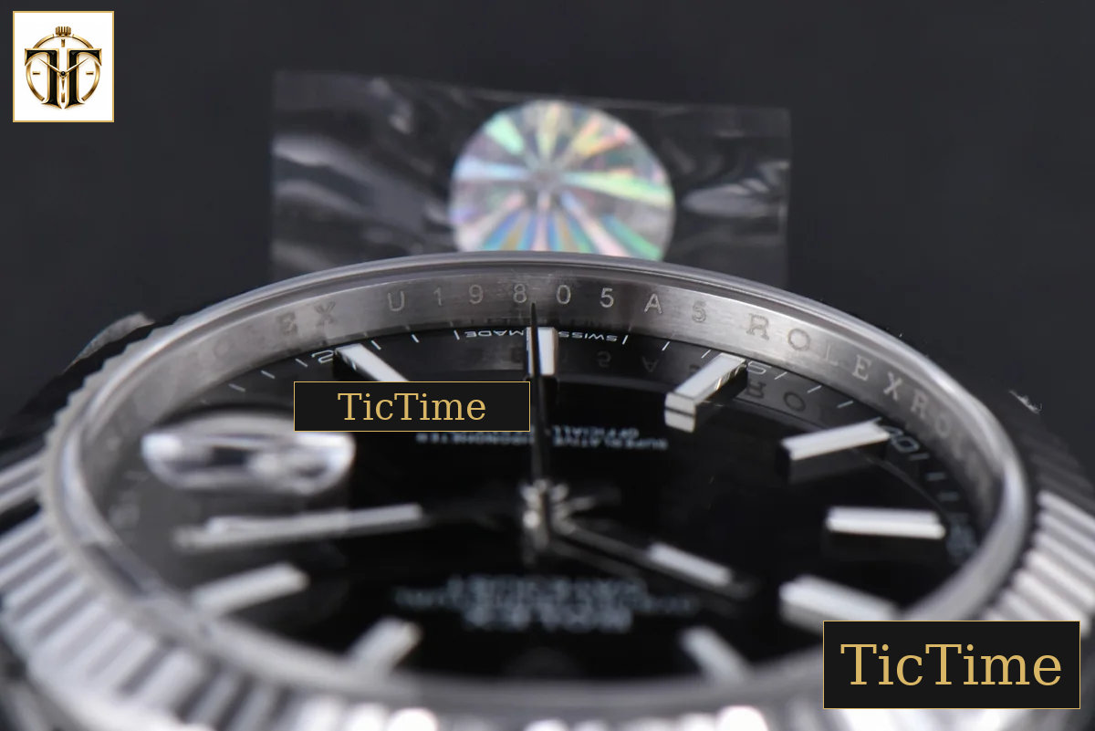 DateJust 904 126334 41mm ARF SS Black Dial Lume Markers Jubilee Bracelet VR3235 — foto 14