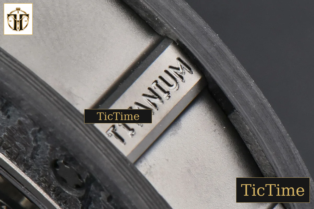 Bubba Watson RM055 42.7mm ZF Black NTPT White Skeleton Dial Blue Rubber Strap V6 NH05 — foto 12
