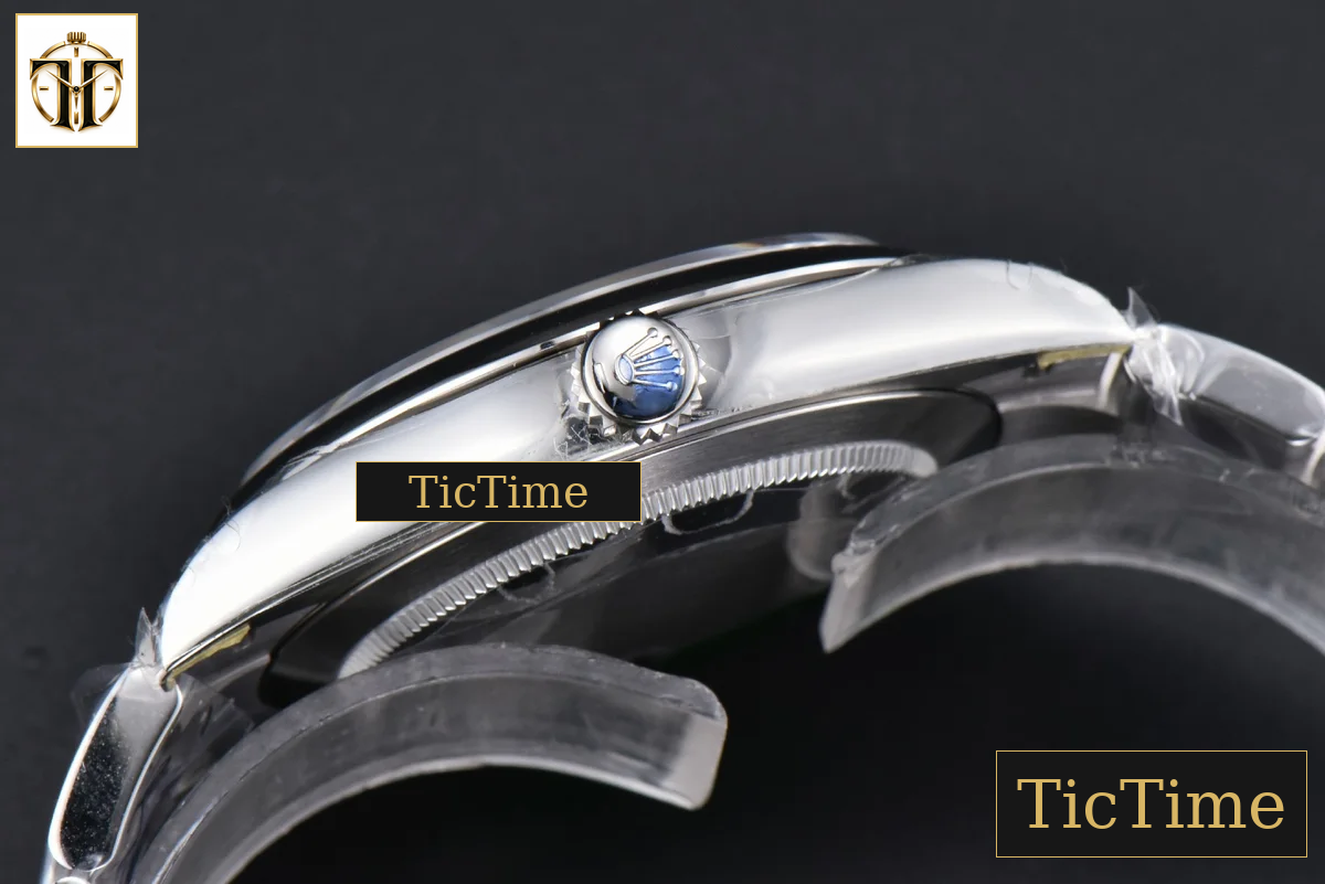 Oyster Perpetual 904L 124300 41mm VSF Black Dial SS Bracelet VS3235 — foto 16