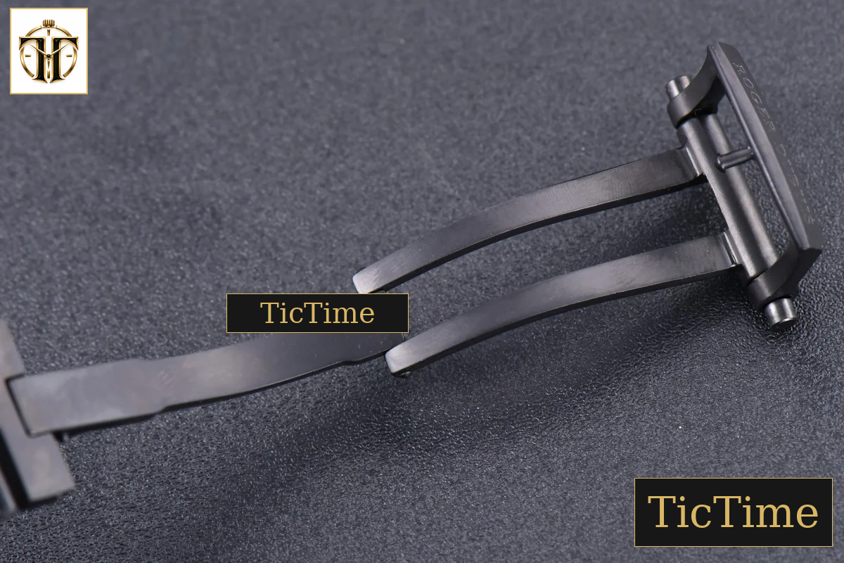Excalibur Spider 47mm BBRF Skeleton Dial Black Leather Strap Flying Tourbillon Manual Wind — foto 25
