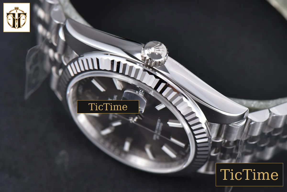 DateJust 904 126334 41mm ARF SS Gray Dial Lume Markers Jubilee Bracelet VR3235 — foto 16
